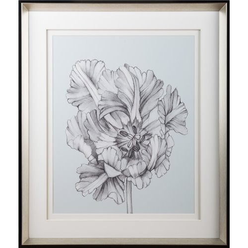 Fleur Charcoal Flower A1
