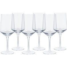 Hoxton Red Wine Glasses - Set of 6