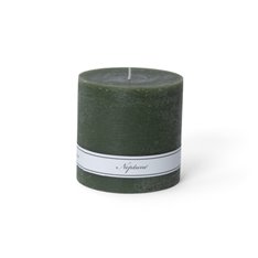 Blyton 10 x 10cm Pillar Candle - Olive