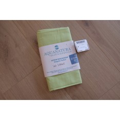 Taie d'oreiller Aquanatura coton biologique 50x70 VERT TILLEUIL