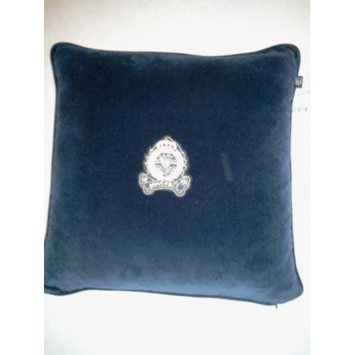 COUSSIN velours marine avec écusson GANT