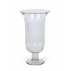 Richmond Glass Footed Hurricane - Medium