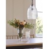 Richmond Glass Footed Hurricane - Medium