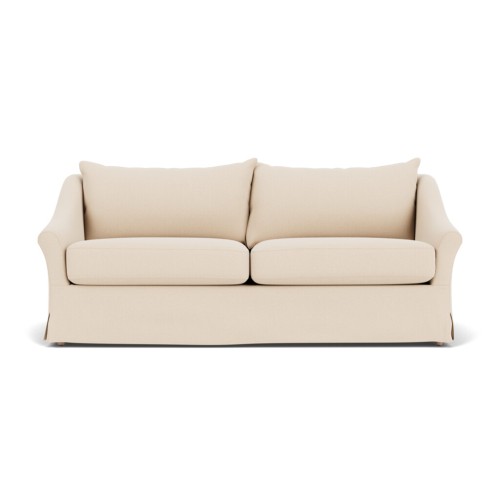 Long Island Large Sofa - Hugo Pale Oat with Pale Oak Legs