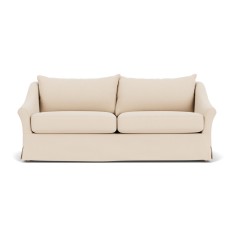 Long Island Large Sofa - Hugo Pale Oat with Pale Oak Legs