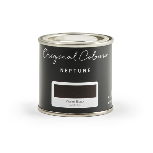 Neptune Eggshell Waterbased Pot 125ml - Warm Black