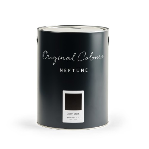 Neptune Matt Emulsion Paint 5.0ltr - Warm Black