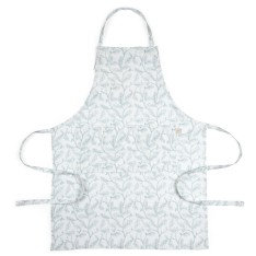 Francesca Kitchen Apron - Flax Blue