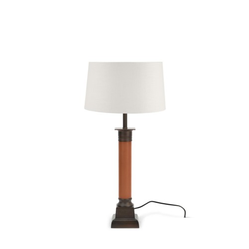 Imperial Lamp Base with lucile 15" shade ww