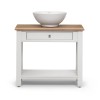 Chichester 850 Oak Countertop Washstand - Shell