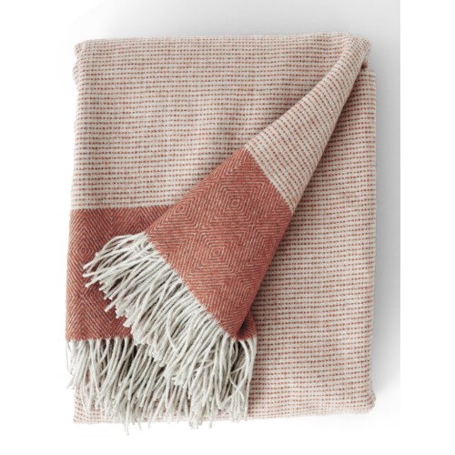 Otterburn Throw - Burnt Sienna