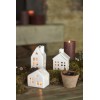 Castleton Ceramic House Tealight Holder - Small