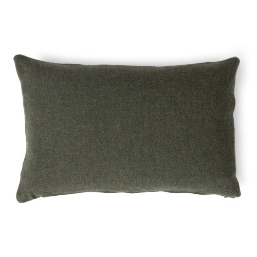 Grace Scatter Cushion Cover 35x55cm - Olive Chevron