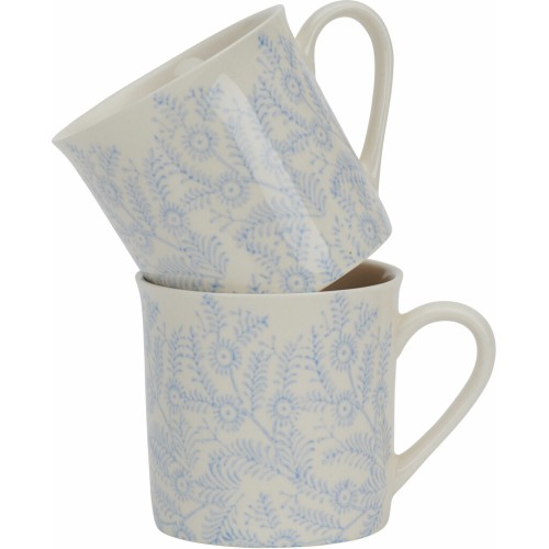 Olney Mug - Flax Blue - set pof 2