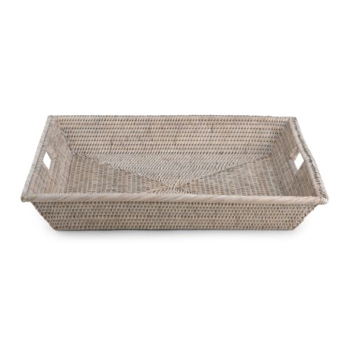 Ashcroft Square Tray, Small - Silver Reed