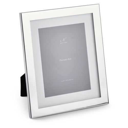 Newton 8x10 Silver Plated Photo Frame