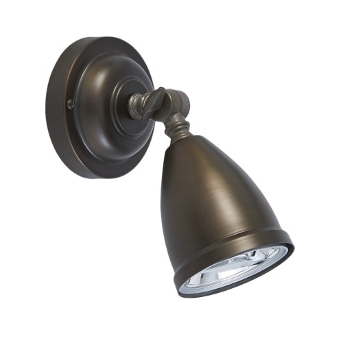 Brompton Wall Light small Nikel