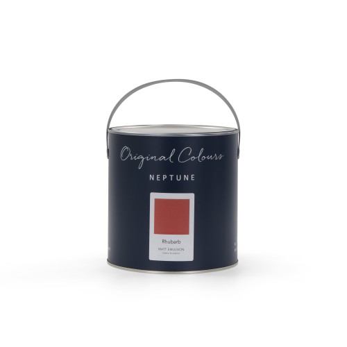 Neptune Eggshell Waterbased Paint 2.5Ltr - Rhubarb