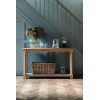 Edinburgh 122 Rectangular Console Table - Oak