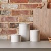 Lewes Medium Ceramic Jar with Lid - Grey