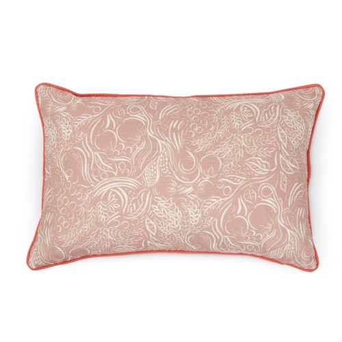 Florence Scatter Cushion 35x55cm, Odette, Old Rose