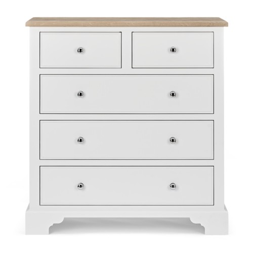 Chichester Tall Chest of Drawers - Shell