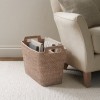 Ashcroft Magazine Basket 28x50cm - Silver Reed