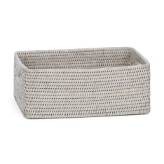 Ashcroft Rectangular Box Tray 35x26cm - Silver Reed