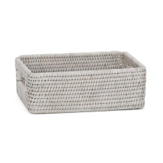 Ashcroft Rectangular Box Tray 27x21cm - Silver Reed