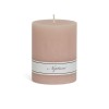 Blyton 7 x 9cm Pillar Candle - Potters Pink
