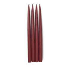 Nightingale Tapered Candles - Cranberry - Pack of 4