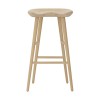 Ludlow Bar Stool - Natural Oak