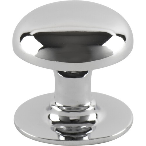 Chichester Mushroom Knob - Chrome - Medium