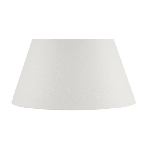 Henry 15" Cone Warm White Linen Lampshade