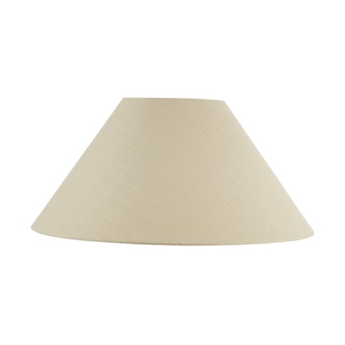Oliver 18'' cone parchment linen lampshade