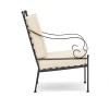 Denham Campaign Chair - Canvas & Weathered Teak