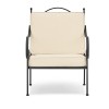 Denham Campaign Chair - Canvas & Weathered Teak