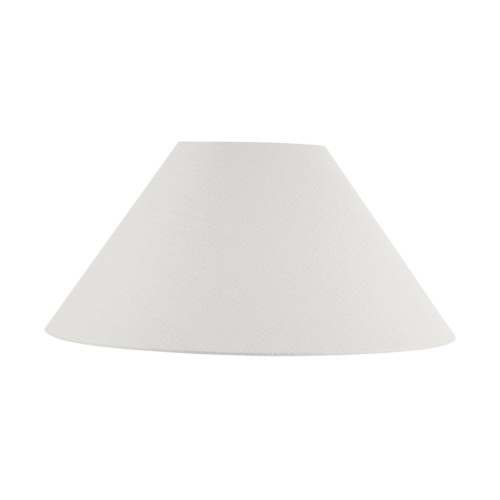 Oliver 18" Warm White Linen Lampshade