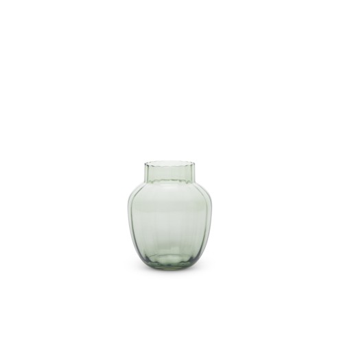 Serena Green Painted Glass Vase - Small