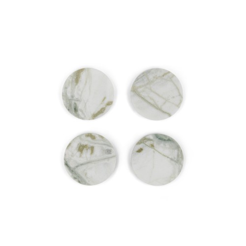 Morley Round Marble Coasters - Set of 4