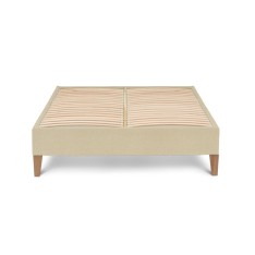 Francis 160 Euro King Bed Base - Linara Natural Vintage Oak
