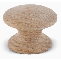 Tallis Medium Knob - Natural Oak