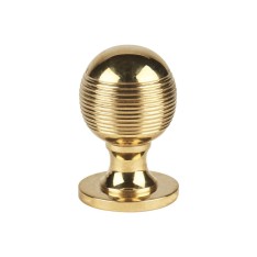 Britten Button Knob - Medium - Chrome