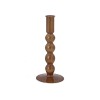Floella Wide Candle Holder - Amber