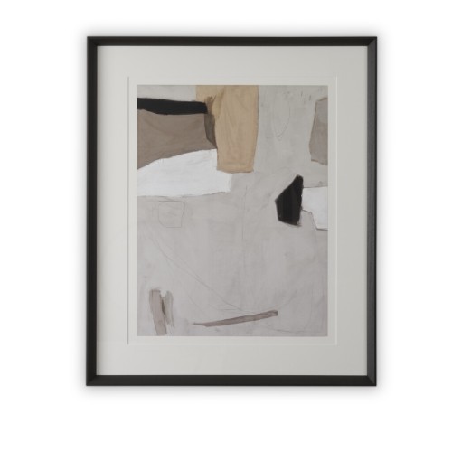 Abstract Scene in Potters Pink II