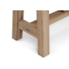 Arundel 120 Rectangular Console Table - Natural Oak