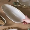 Amberley Oval Platter - Yelllow