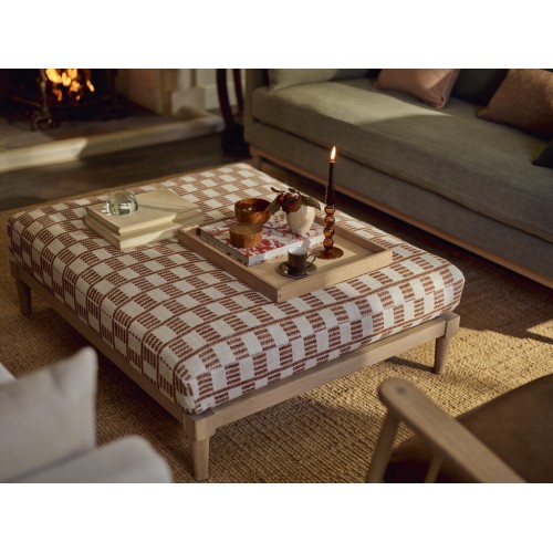 Ophelia Footstool - Rust Cove 005