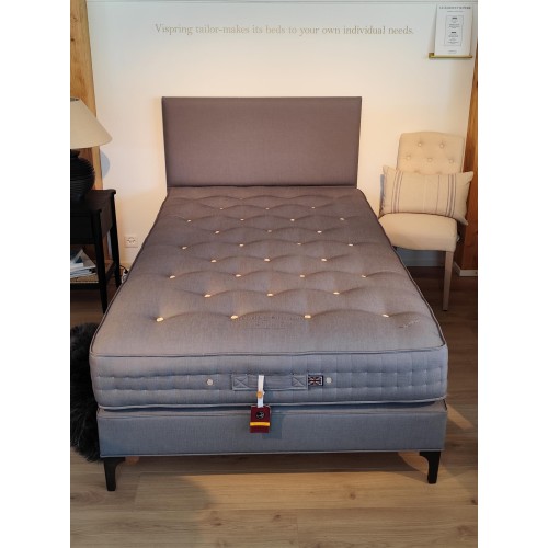 Promo expo Baronet Monochrome, Vispring - Full Bed 120x200