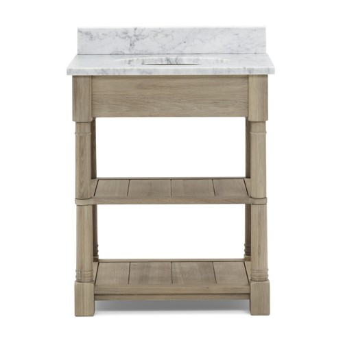 Edinburgh 700 Undermount Open Washstand Vintage Oak